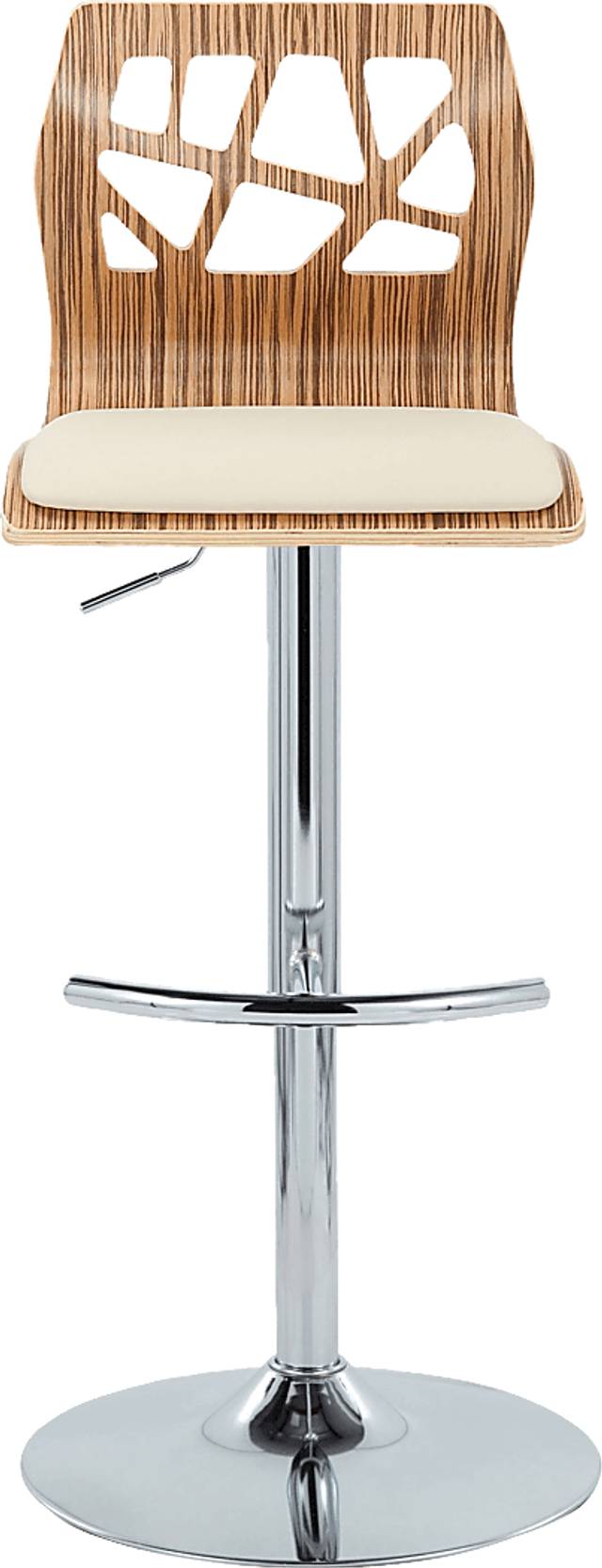 Watsonia XII Cream Adjustable Barstool, Set of 2 - Thumbnail - Image 10