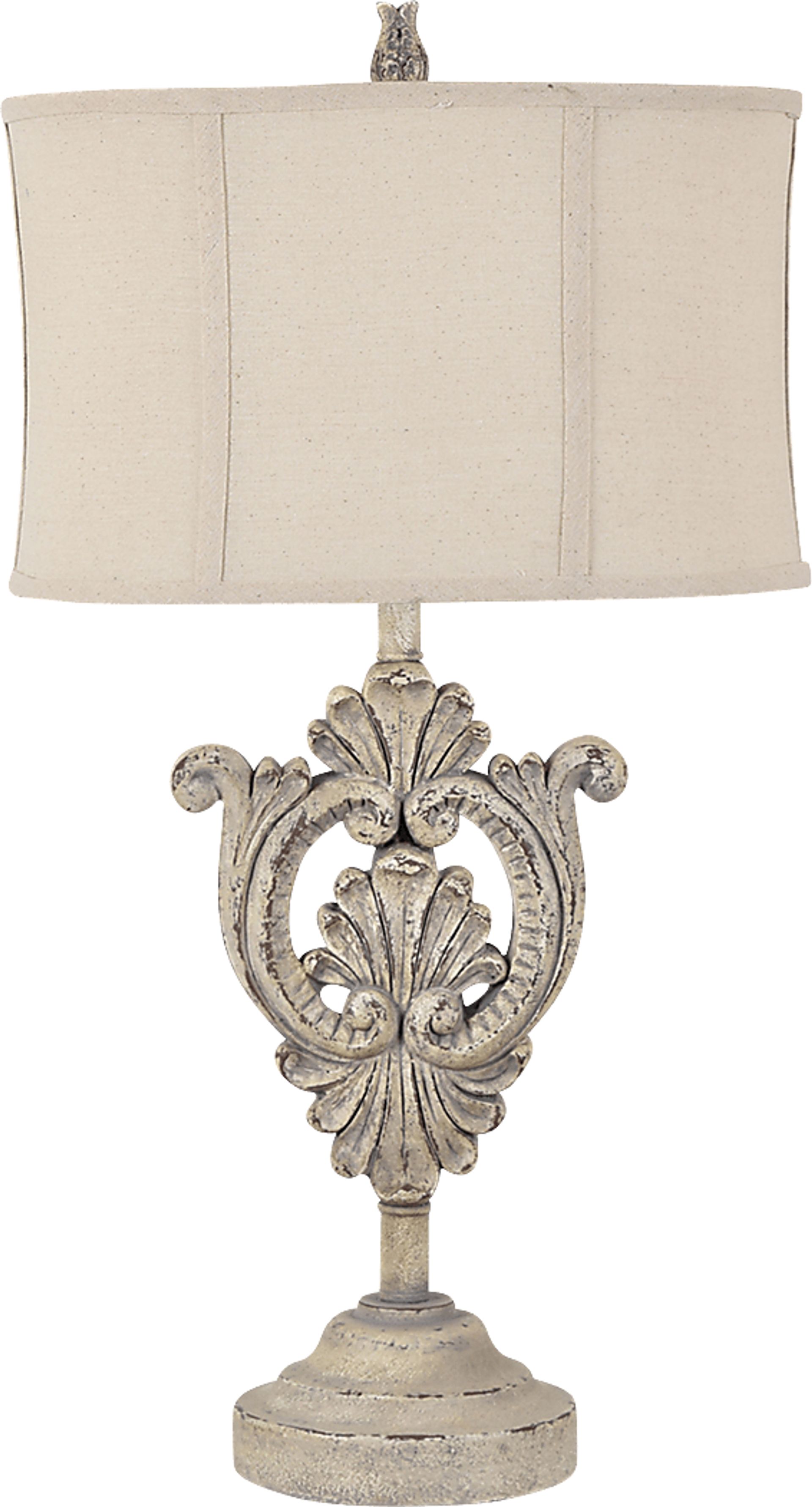 Watt Bend Cream Table Lamps, Set of 2 - Image 2