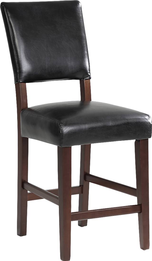 Watterson Black Counter Height Stool - Thumbnail - Image 1