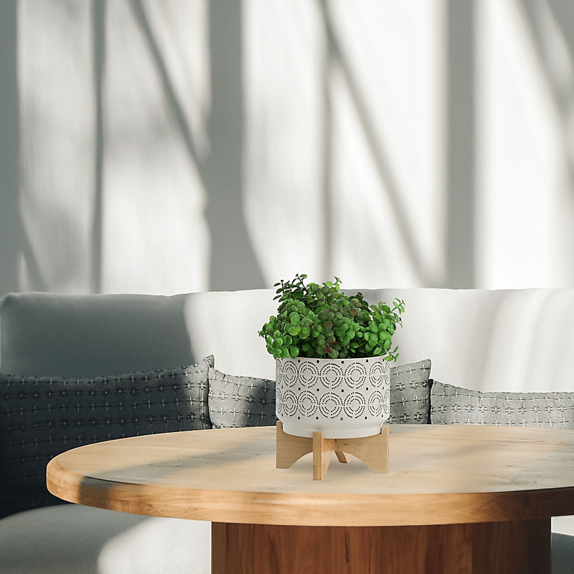 Wattford Ivory Planter - Image 2
