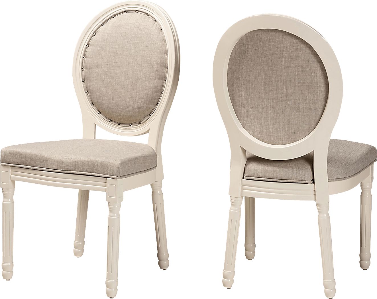 Wauchope White Side Chair, Set of 2