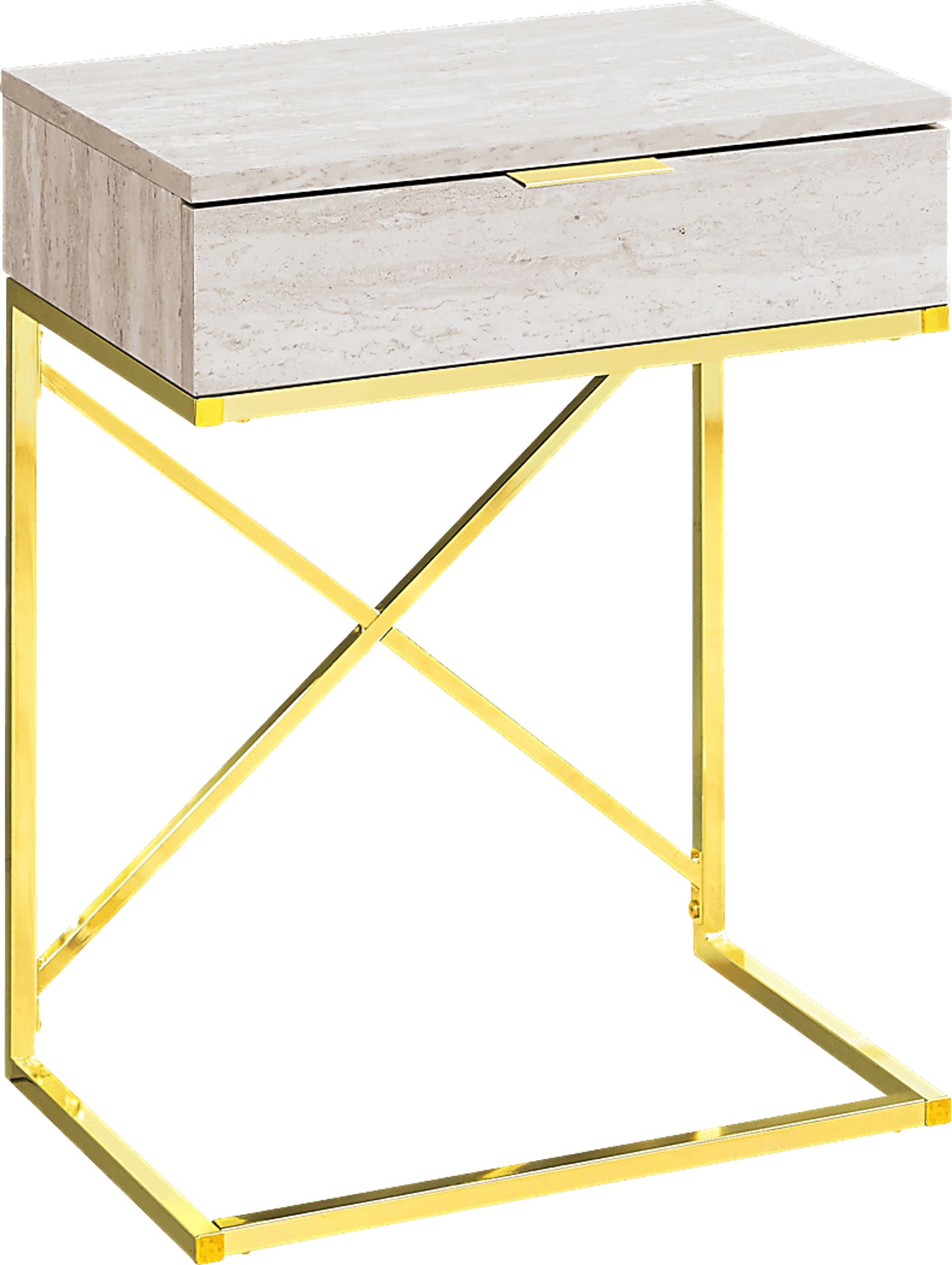 Wauford Beige Accent Table - Image 1
