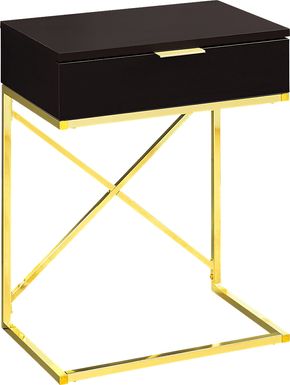 Wauford Cappuccino Accent Table