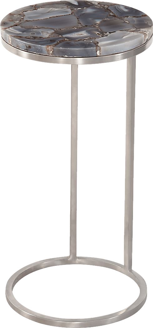 Waumbeck Gray Accent Table