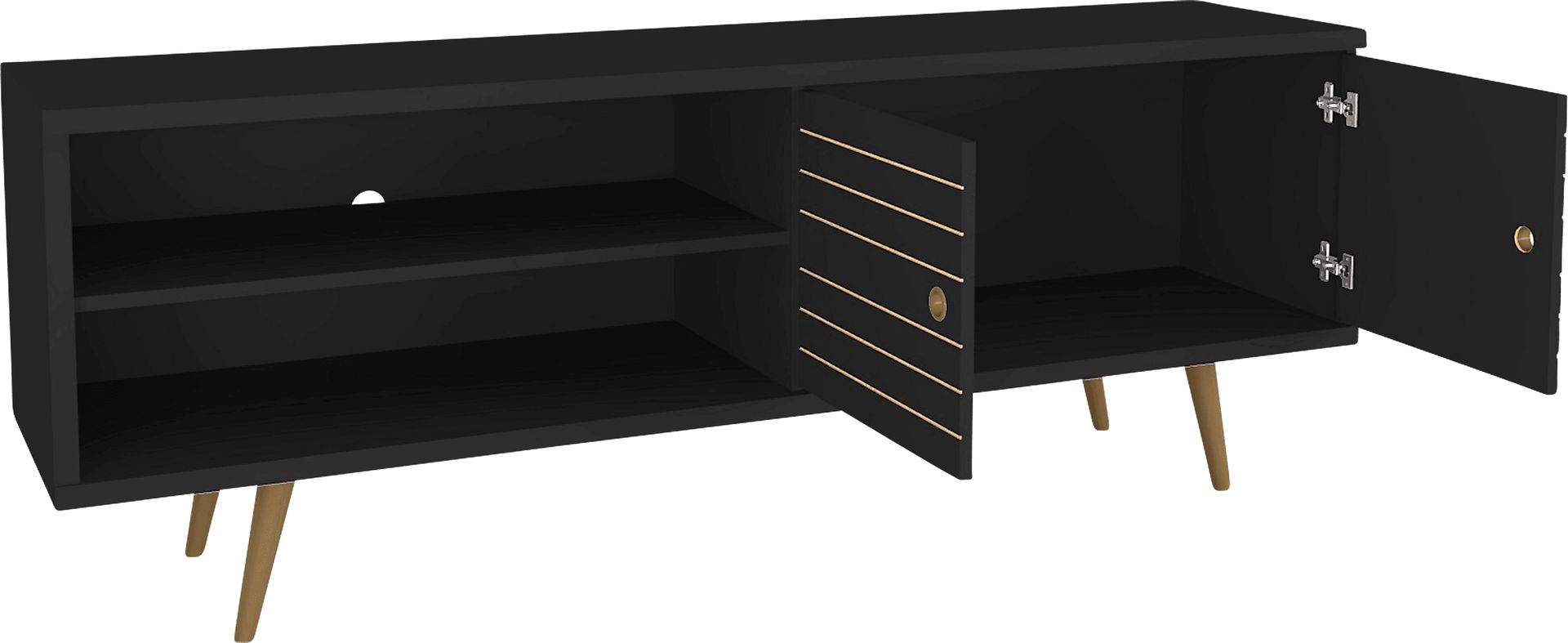 Wavefruit Black 63 in. Console - Image 5