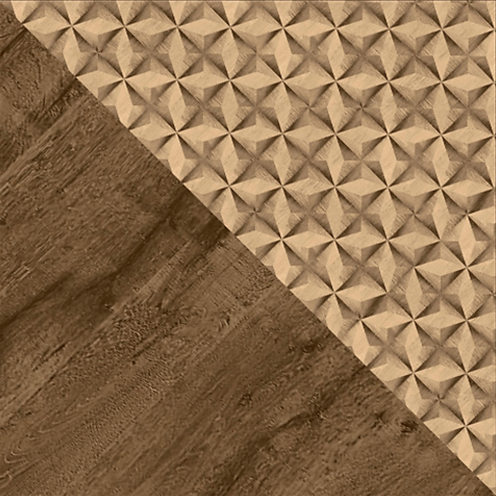 Wavefruit Brown Nightstand - Image 4