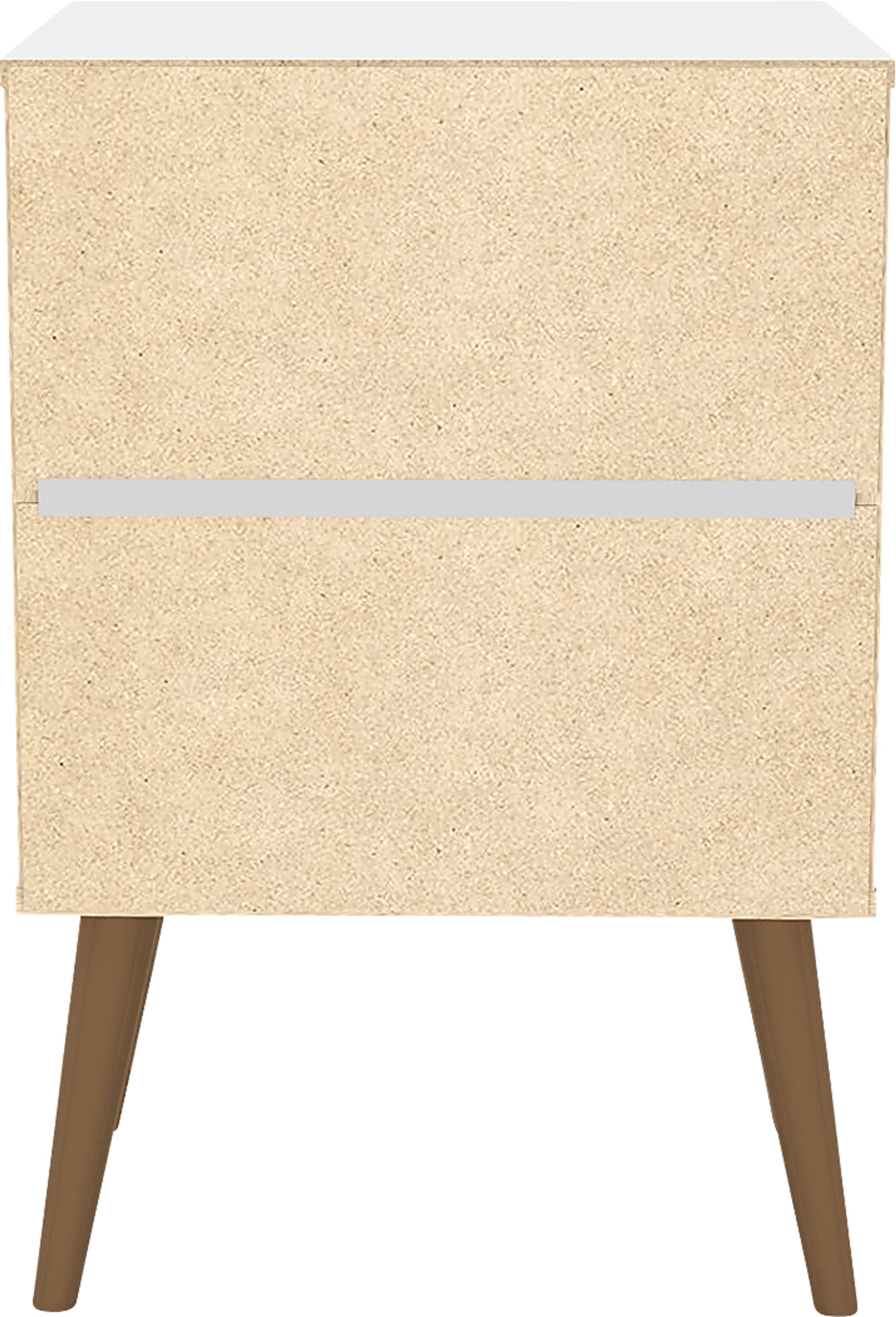 Wavefruit White Nightstand - Image 7