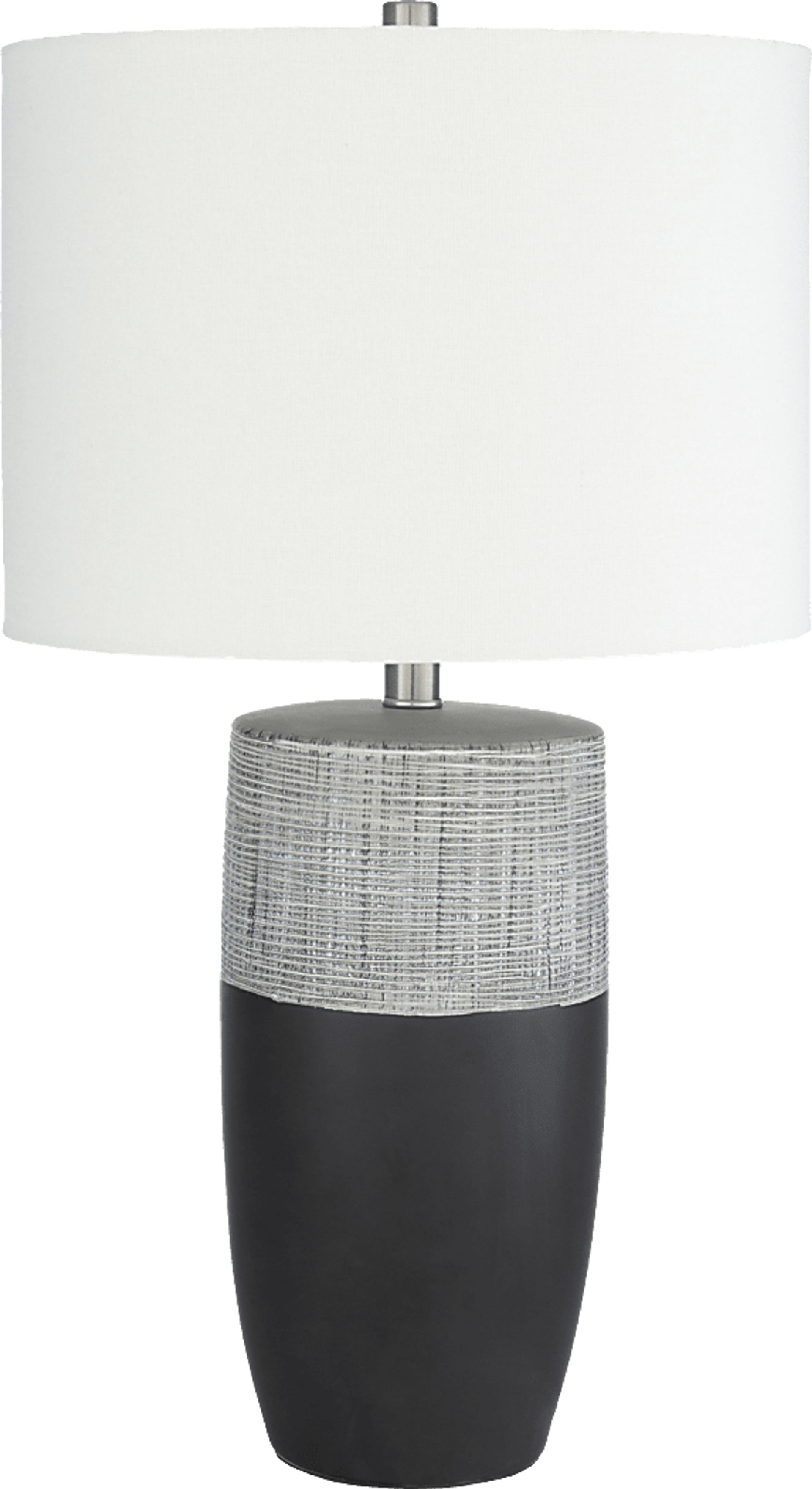 Wavell Bend Gray Lamp - Image 1