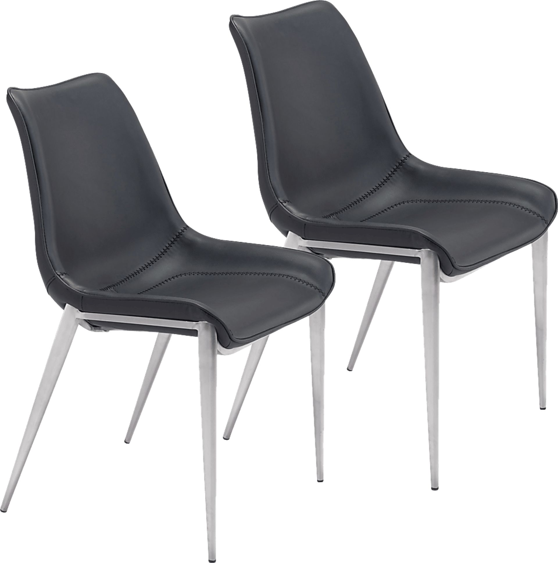 Wavell Black Walnut Side Chair, Set of 2 - Image 1