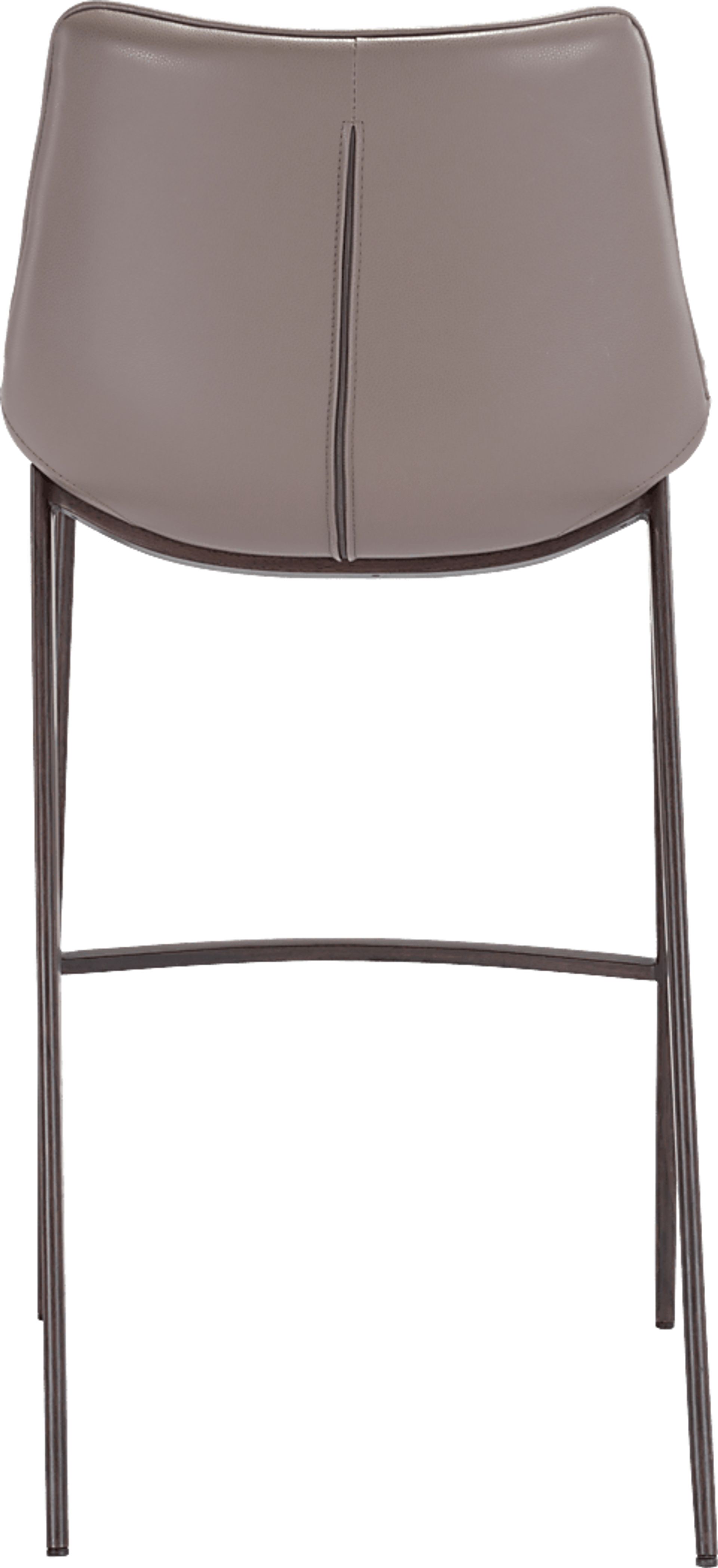 Wavell Gray Walnut Barstool, Set of 2 - Image 4