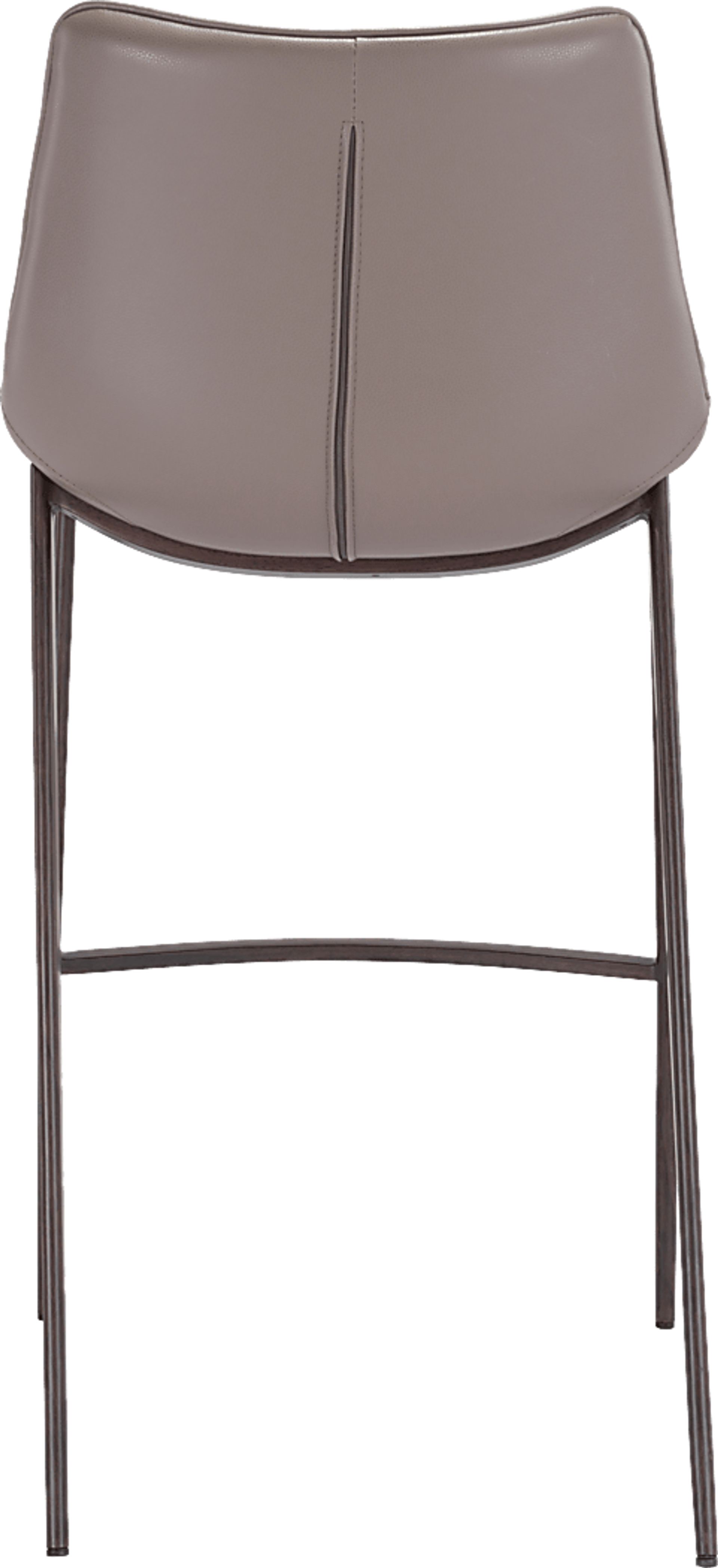 Wavell Gray Walnut Barstool, Set of 2 - Image 4