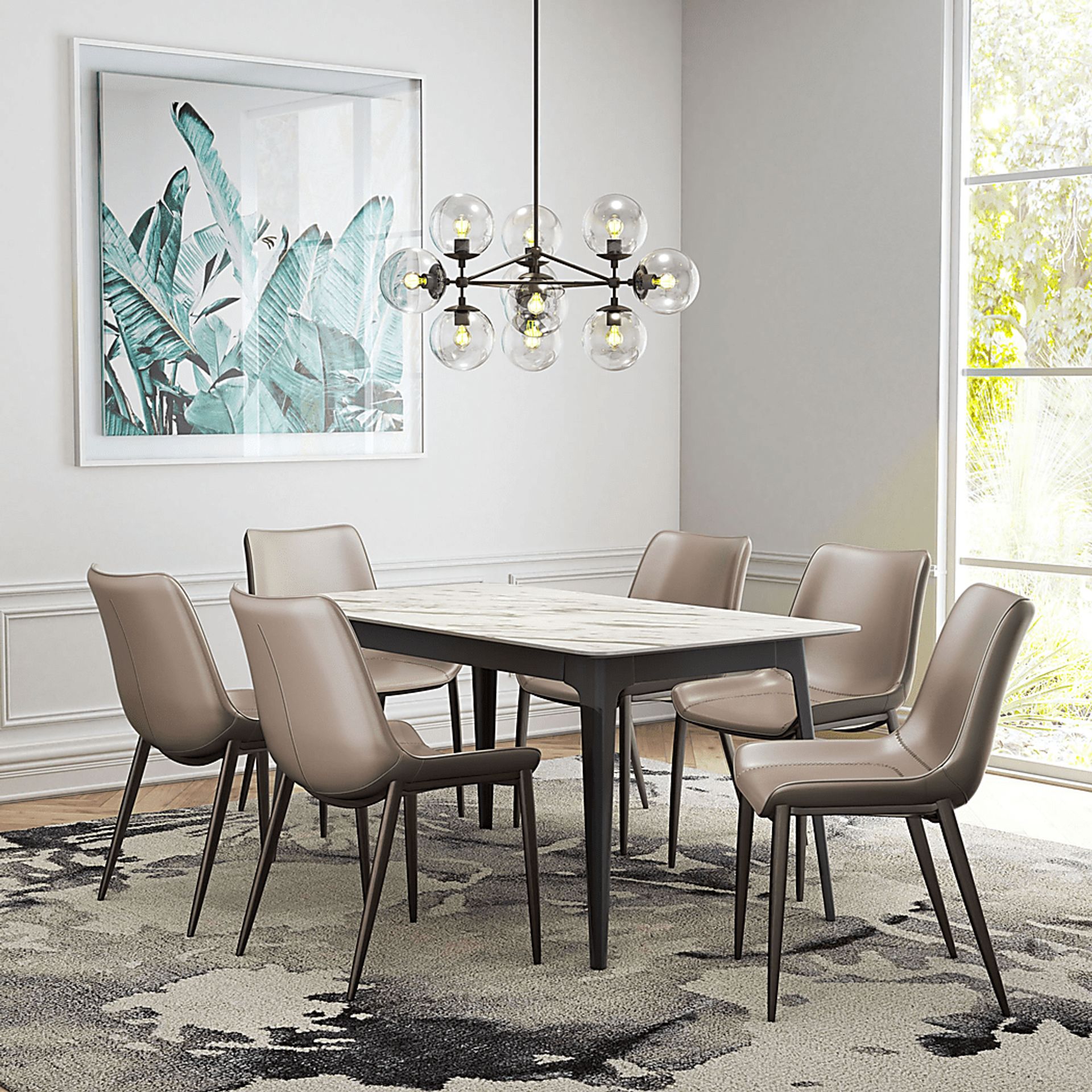 Wavell Gray Walnut Side Chair, Set of 2 - Image 5