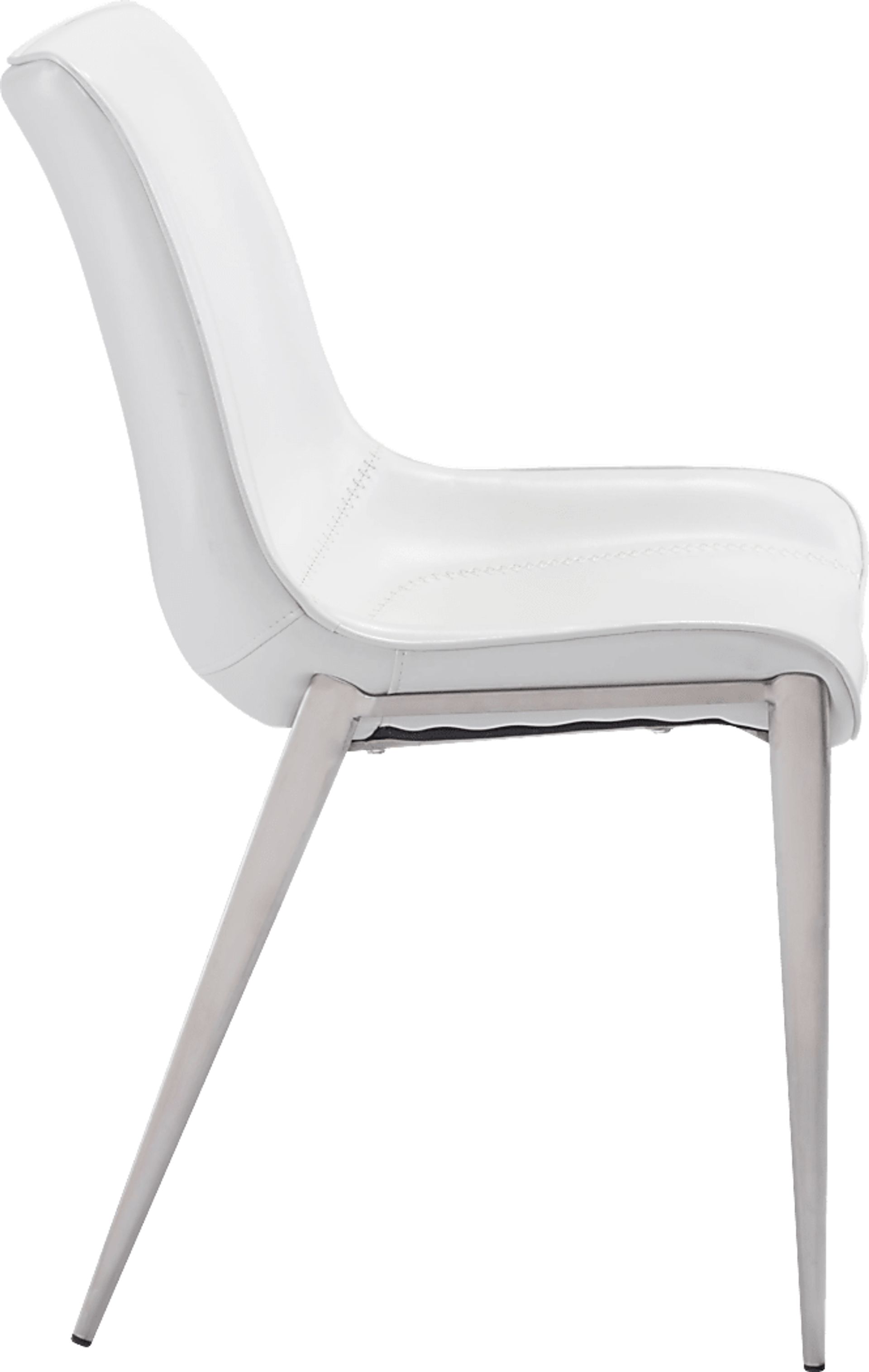 Wavell White Side Chair, Set of 2 - Image 2