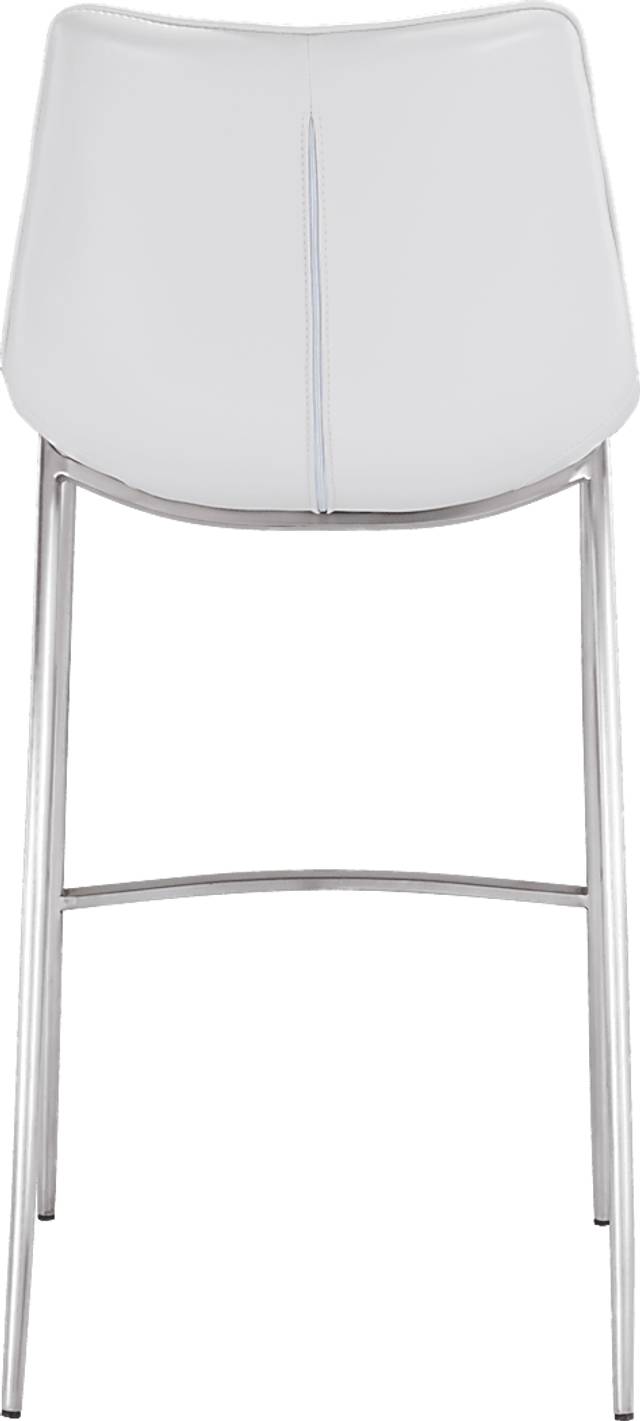 Wavell White Steel Barstool, Set of 2 - Thumbnail - Image 4