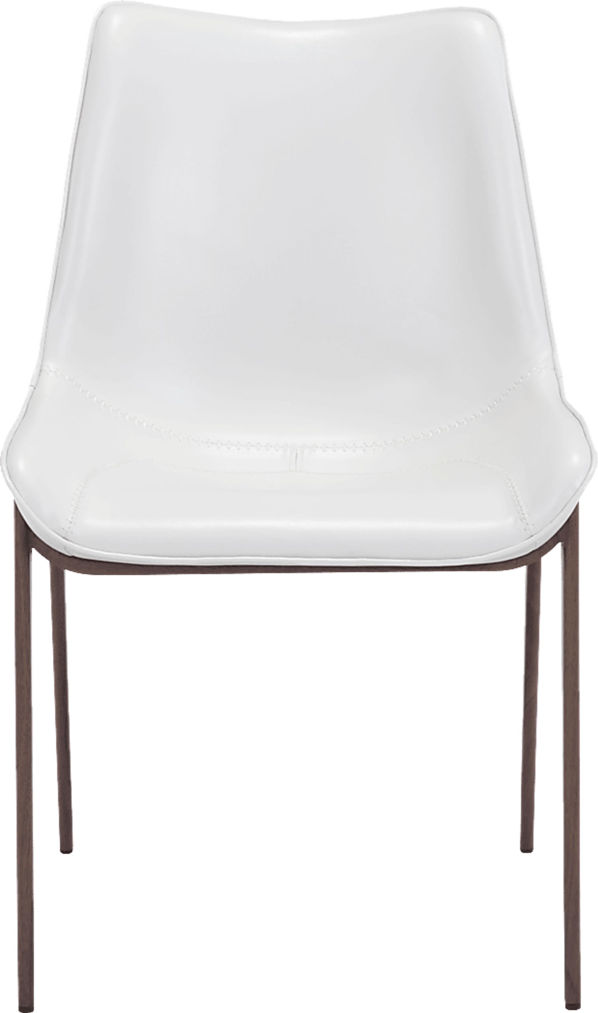 Wavell White Walnut Side Chair, Set of 2 - Image 3