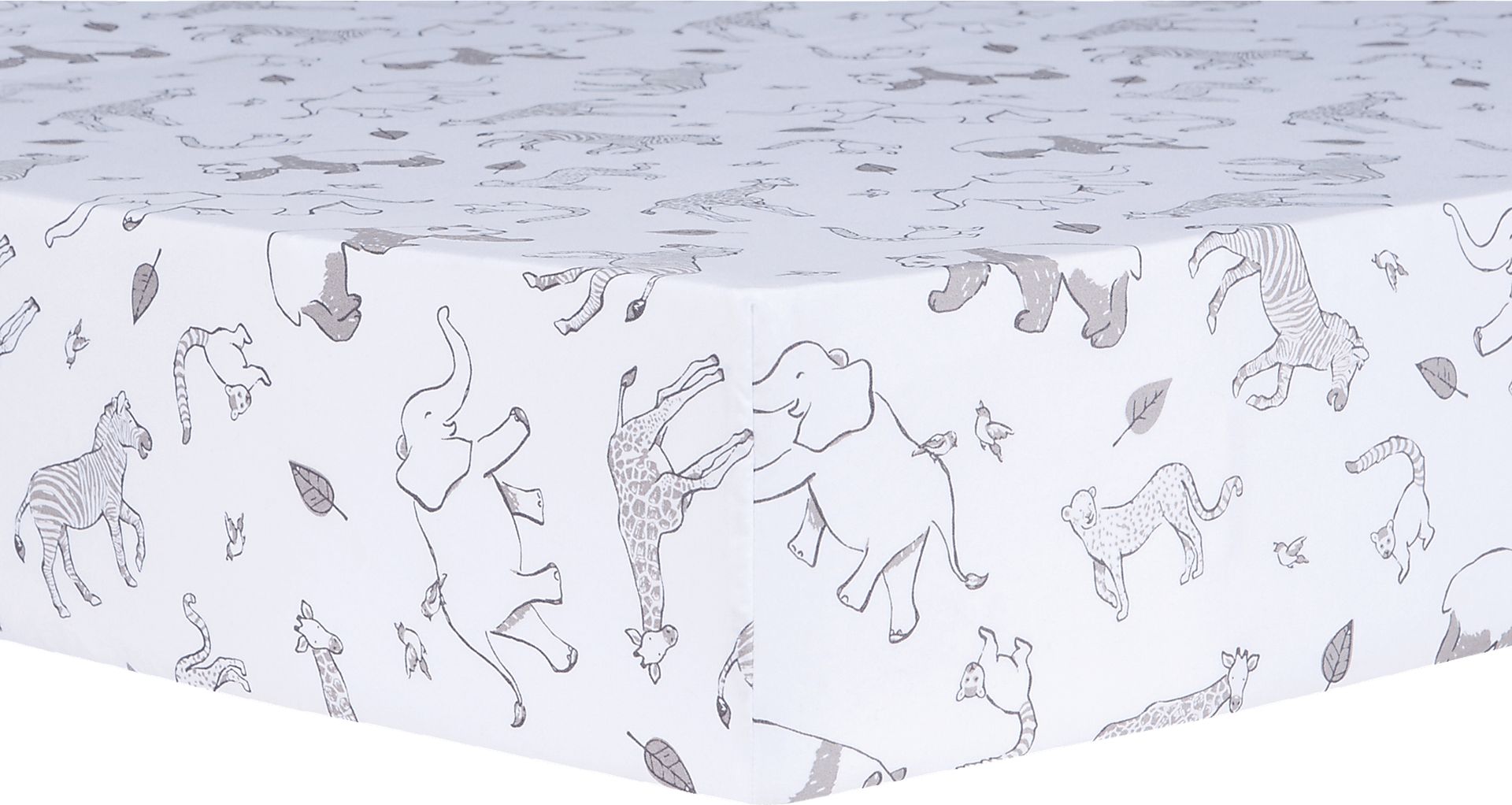 Waverly Congo Line Gray 5 Pc Baby Bedding Set - Image 9