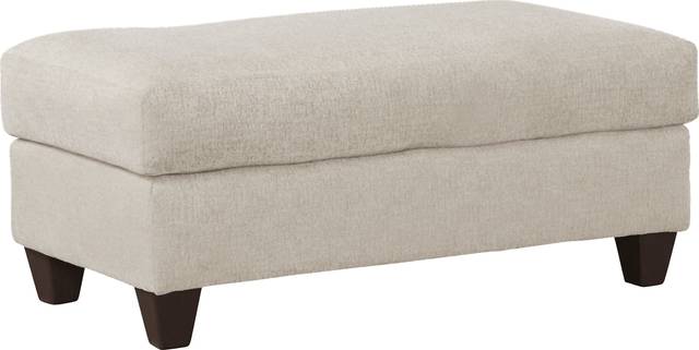 Waverly Park Beige Ottoman - Thumbnail - Image 1