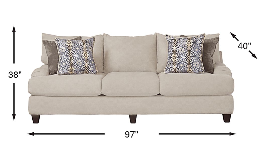 Waverly Park Textured Sofa