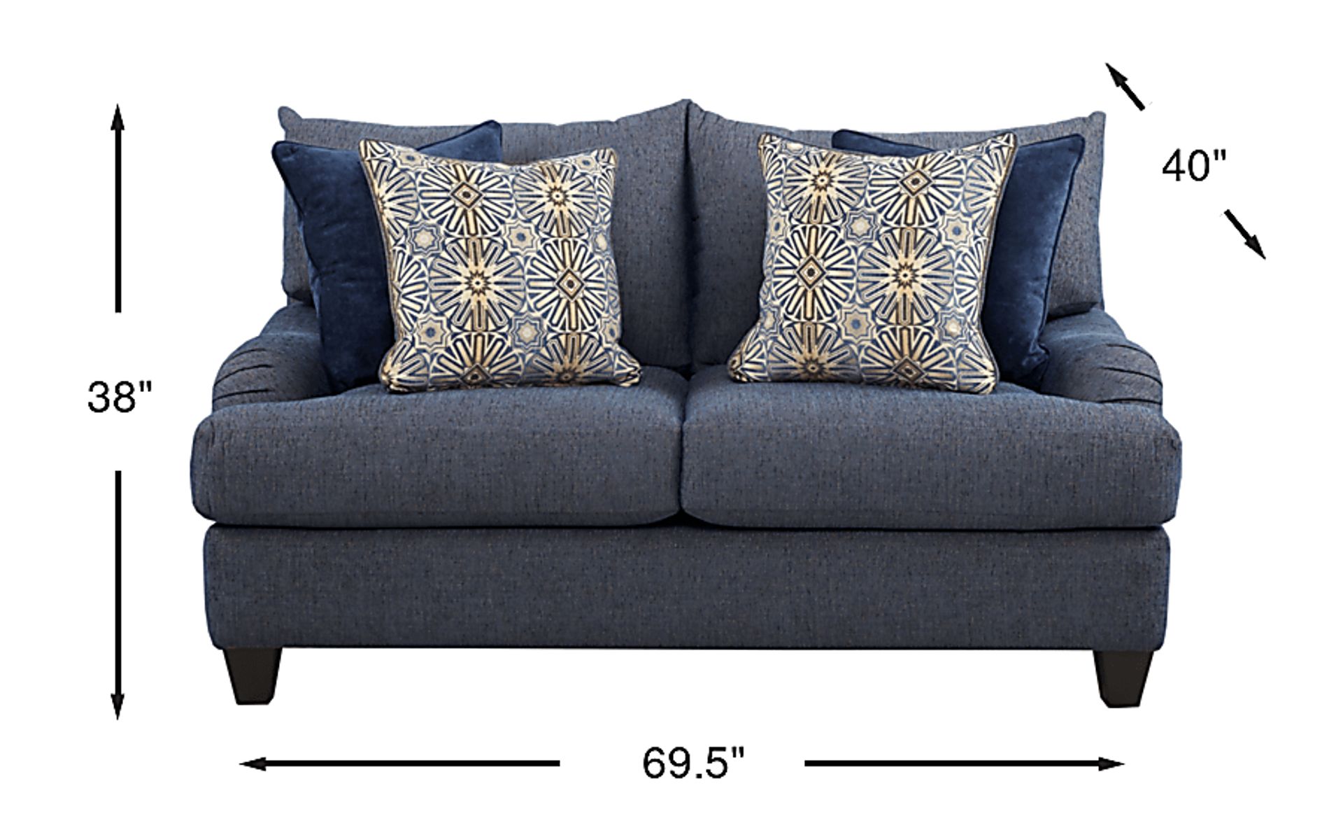 Dimension Image. Please refer to the Dimension Tab on this page for dimension details.