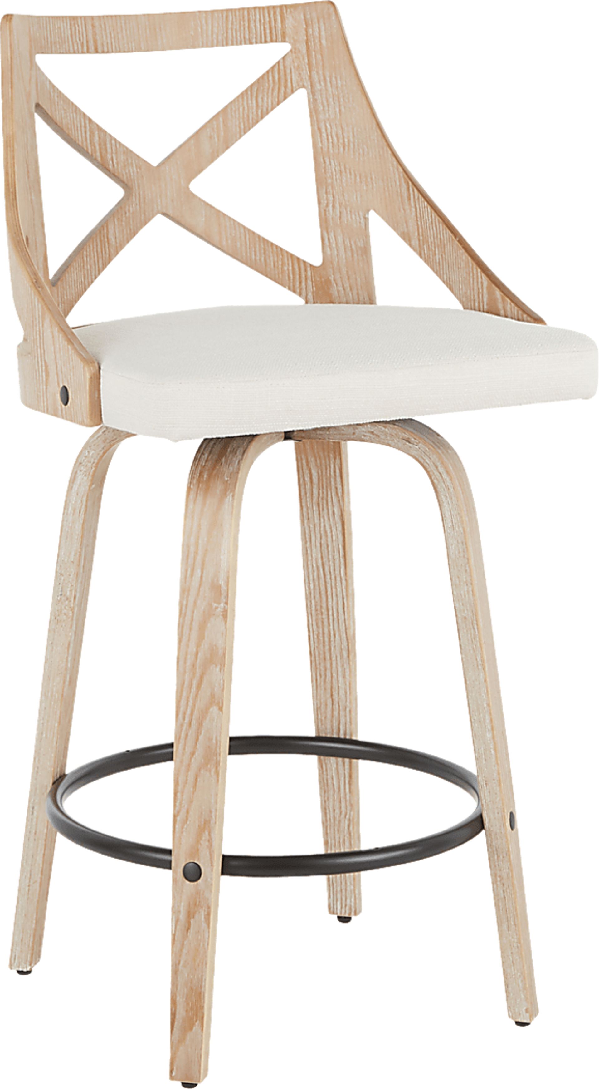 Waverton Cream Counter Height Stool, Set of 2 - Image 11