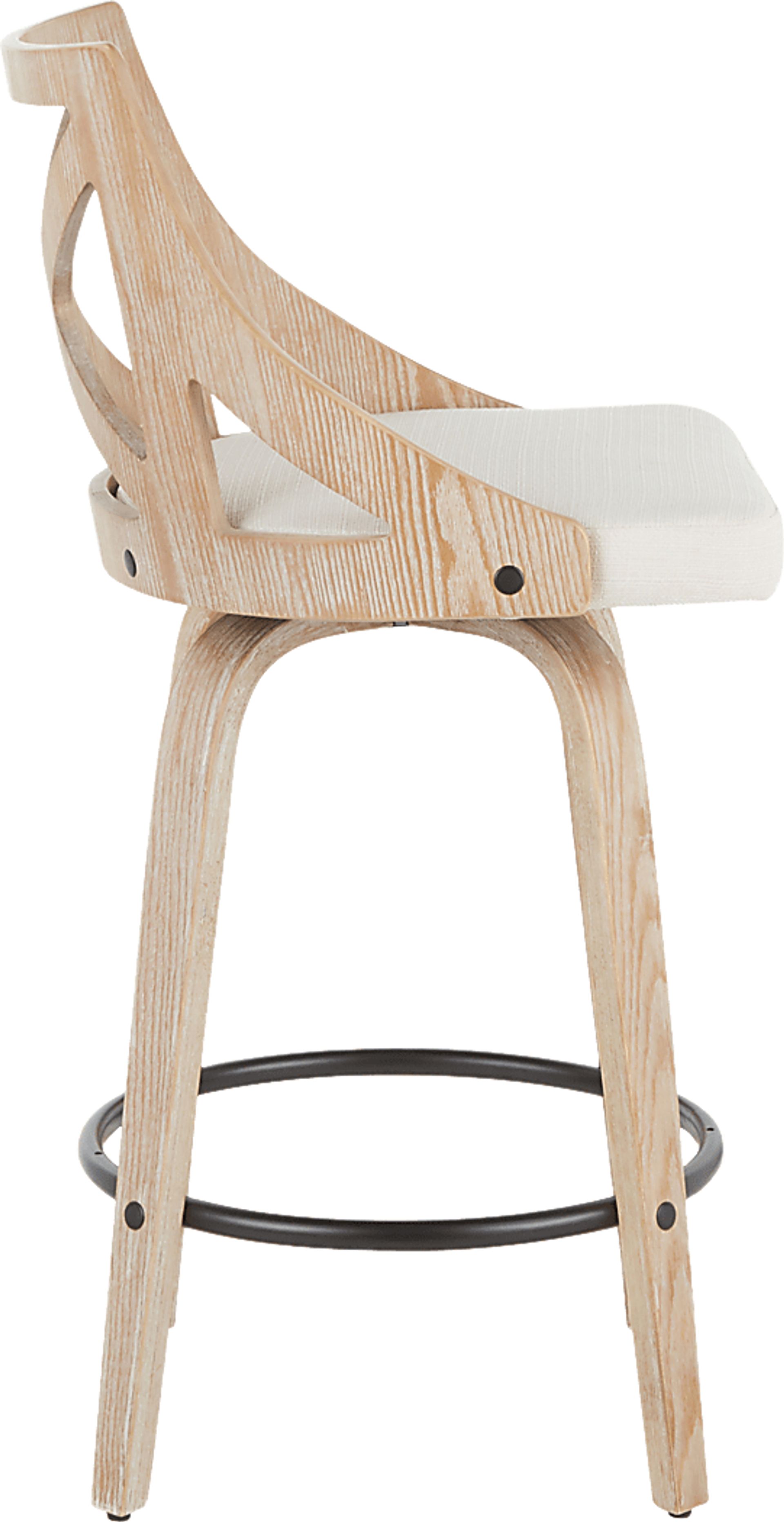 Waverton Cream Counter Height Stool, Set of 2 - Image 12