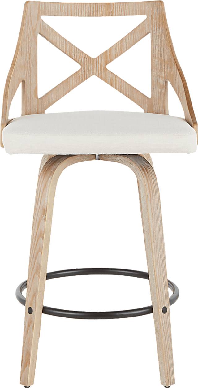 Waverton Cream Counter Height Stool, Set of 2 - Thumbnail - Image 14