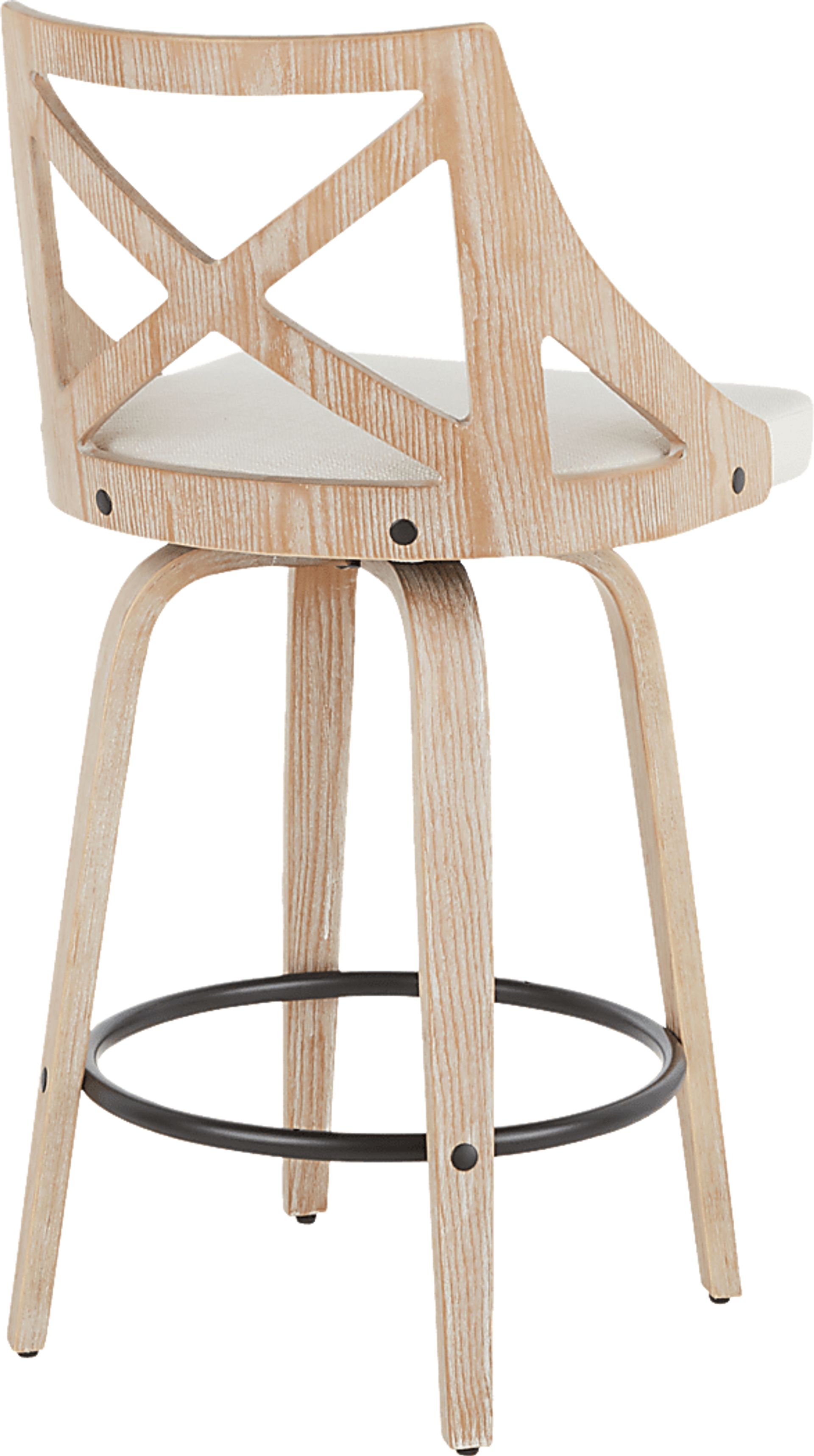 Waverton Cream Counter Height Stool, Set of 2 - Image 15