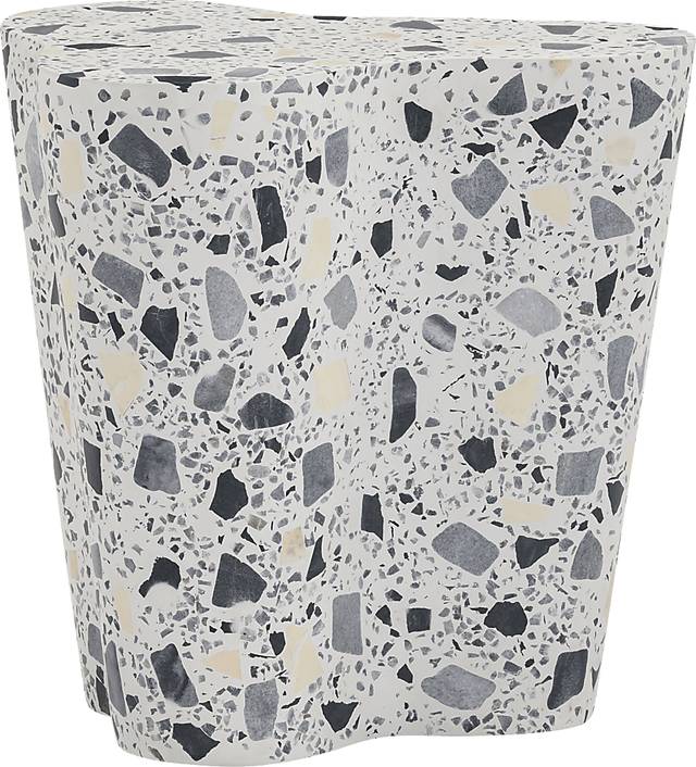 Waveshine Black and White End Table - Thumbnail - Image 3