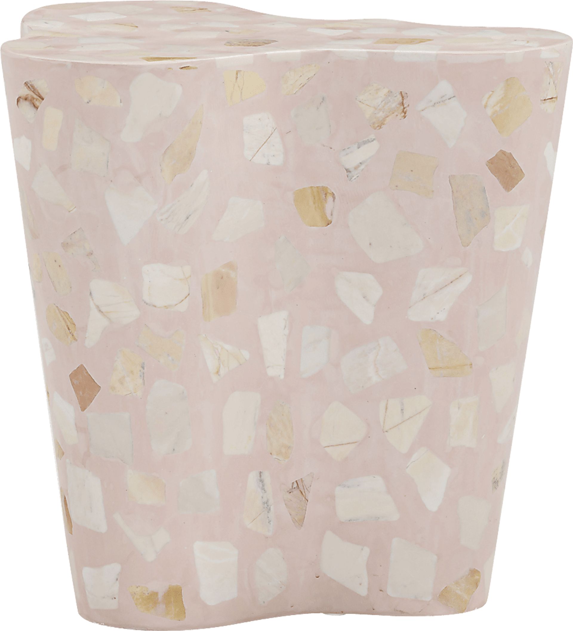 Waveshine Pink End Table - Image 3