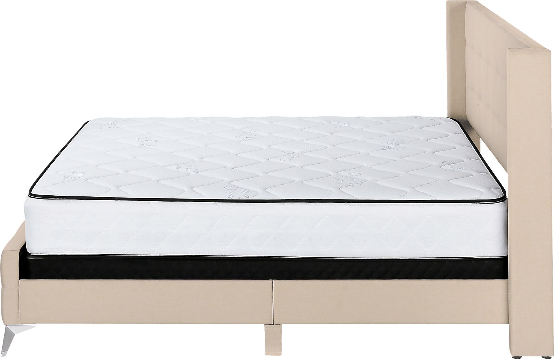 Waveworth Beige Queen Bed - Image 7