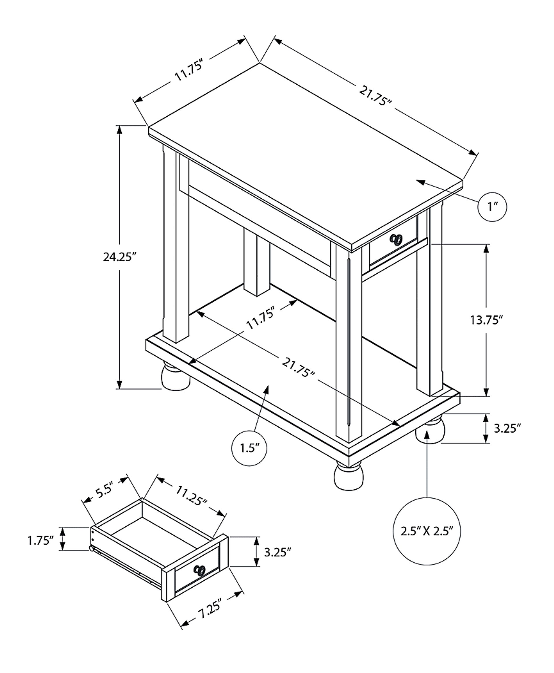 Waxmyrtle Espresso Accent Table - Image 4