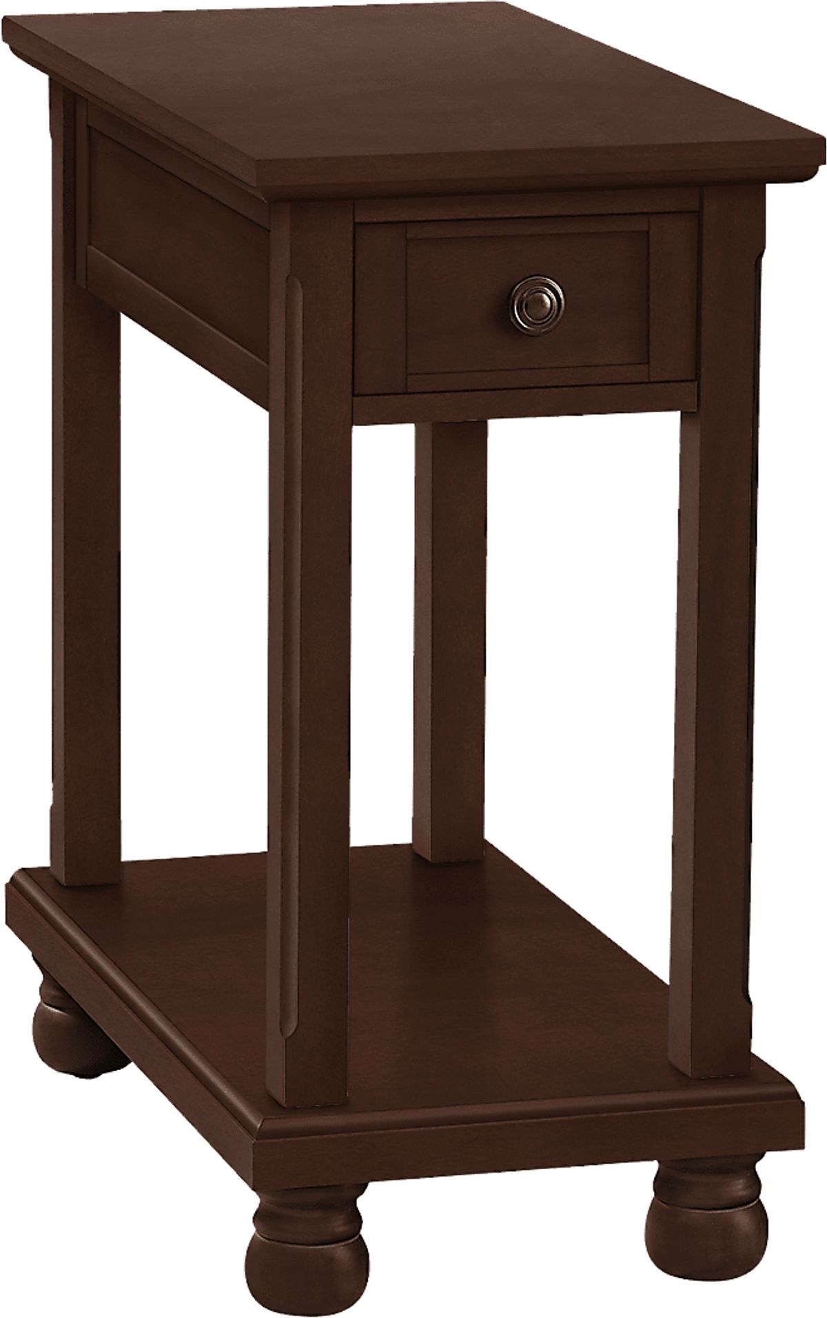 Waxmyrtle Espresso Dark Wood Accent Table | Rooms to Go
