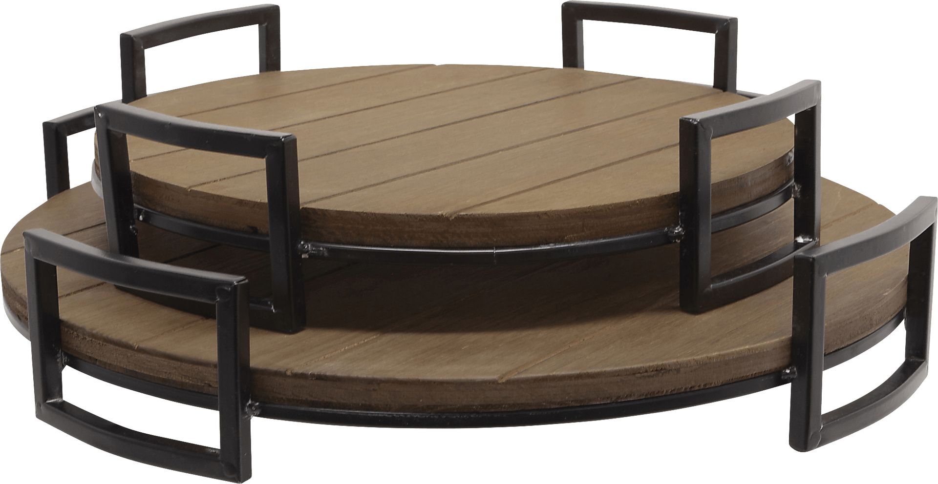 Waybough Brown Tray, Set of 2 - Image 1