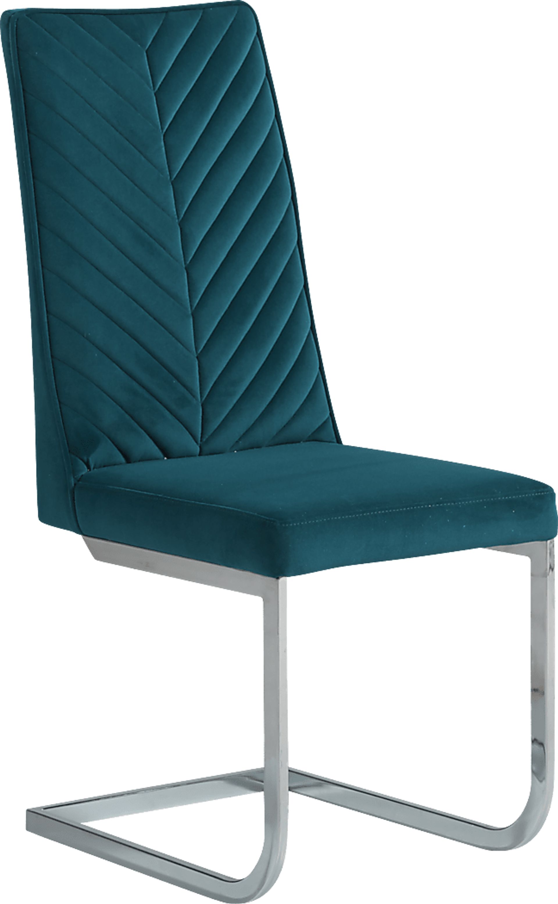 Waycroft Silver 7 Pc Dining Room with Blue Chairs - Image 3