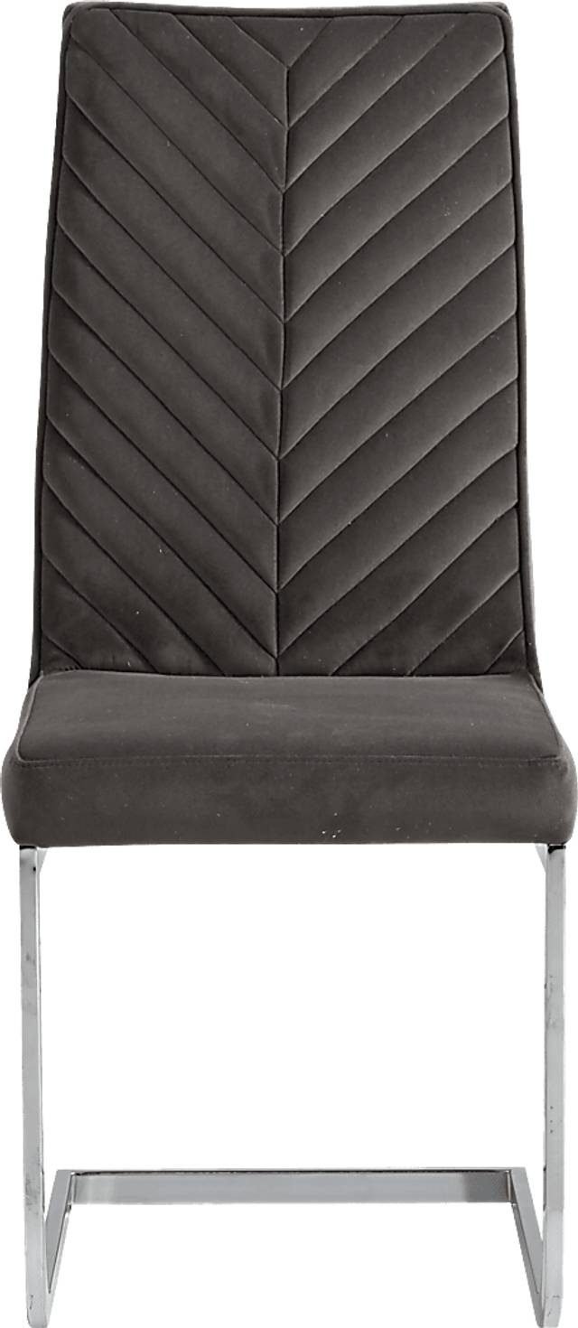 Waycroft Charcoal Side Chair - Thumbnail - Image 2