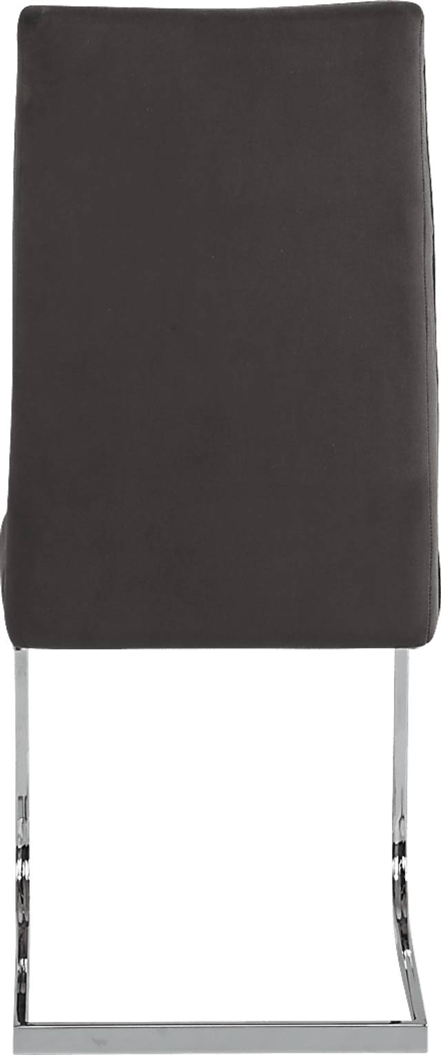 Waycroft Charcoal Side Chair - Thumbnail - Image 3