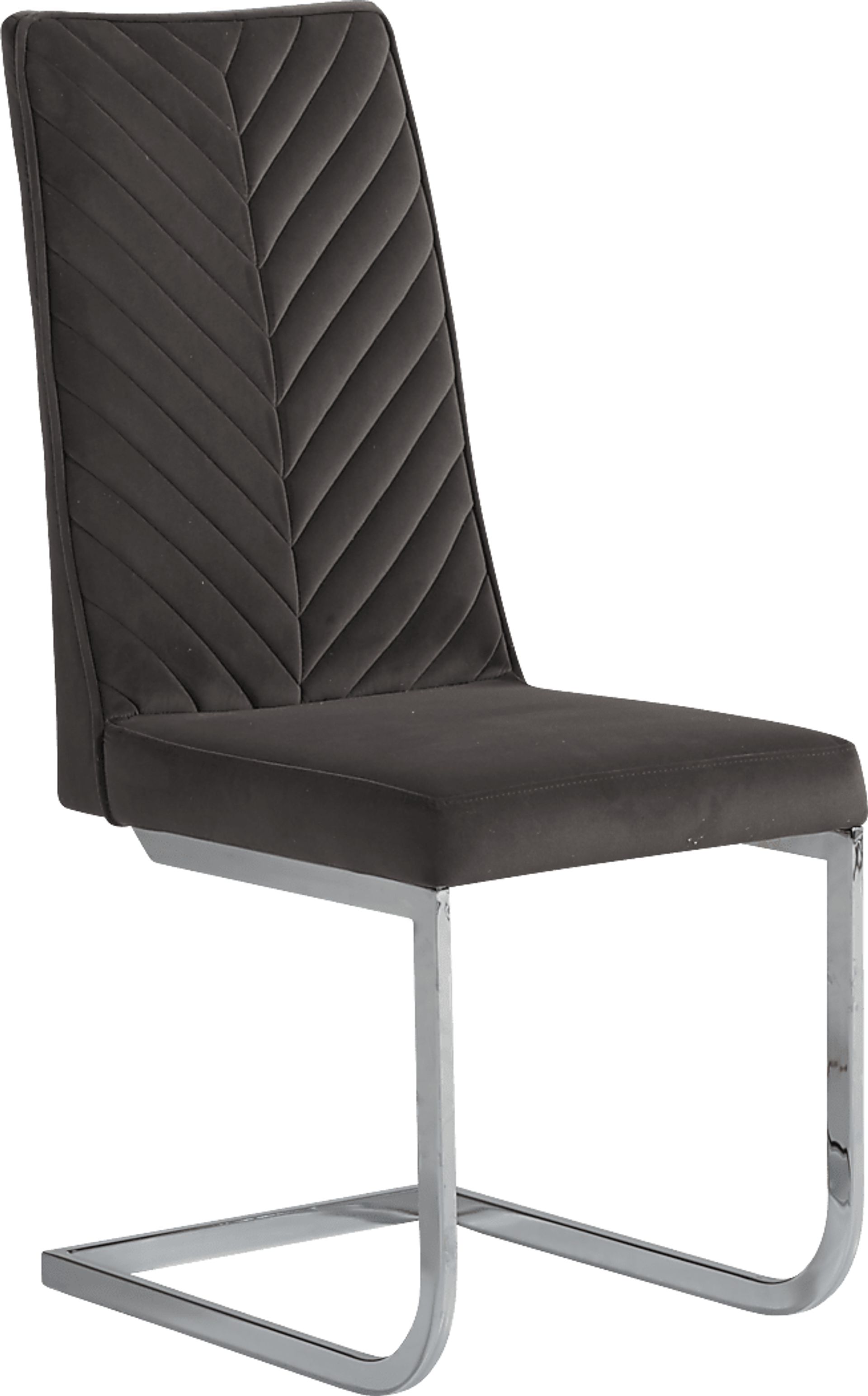Waycroft Charcoal Side Chair - Image 1