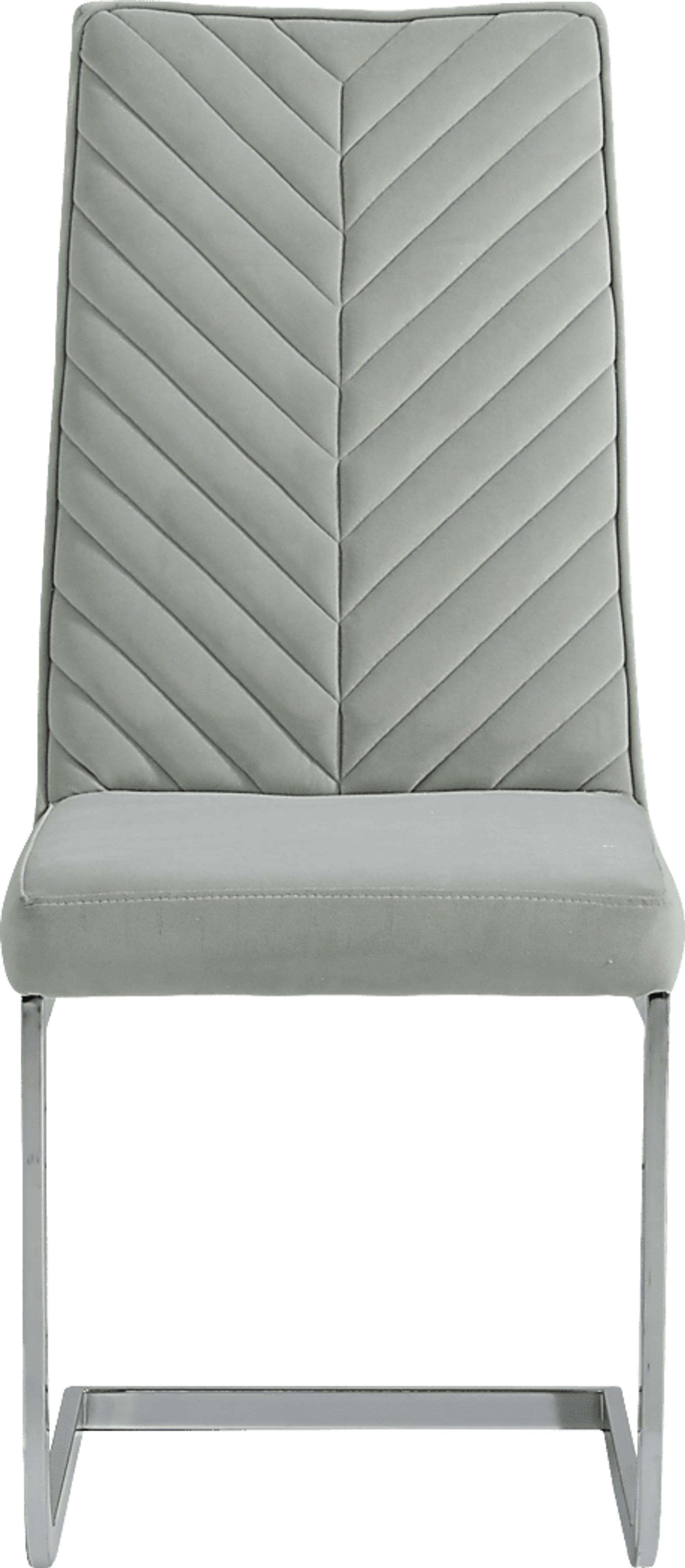 Waycroft Gray Side Chair - Image 2