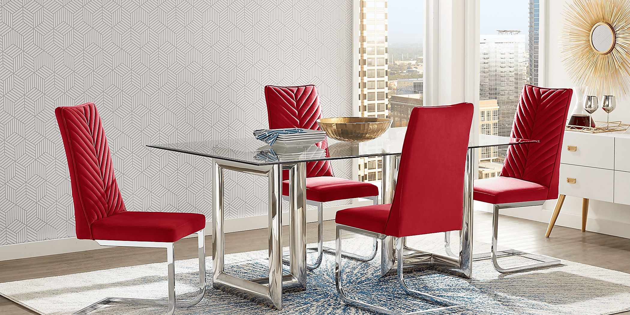 Contemporary formal 2024 dining room sets