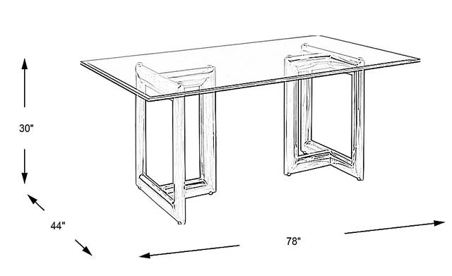 Dimension Image. Please refer to the Dimension Tab on this page for dimension details.
