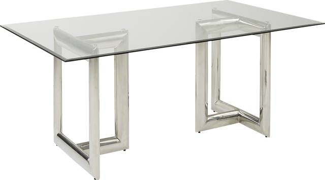 Waycroft Silver 5 Pc Dining Room with Midnight Chairs - Thumbnail - Image 2