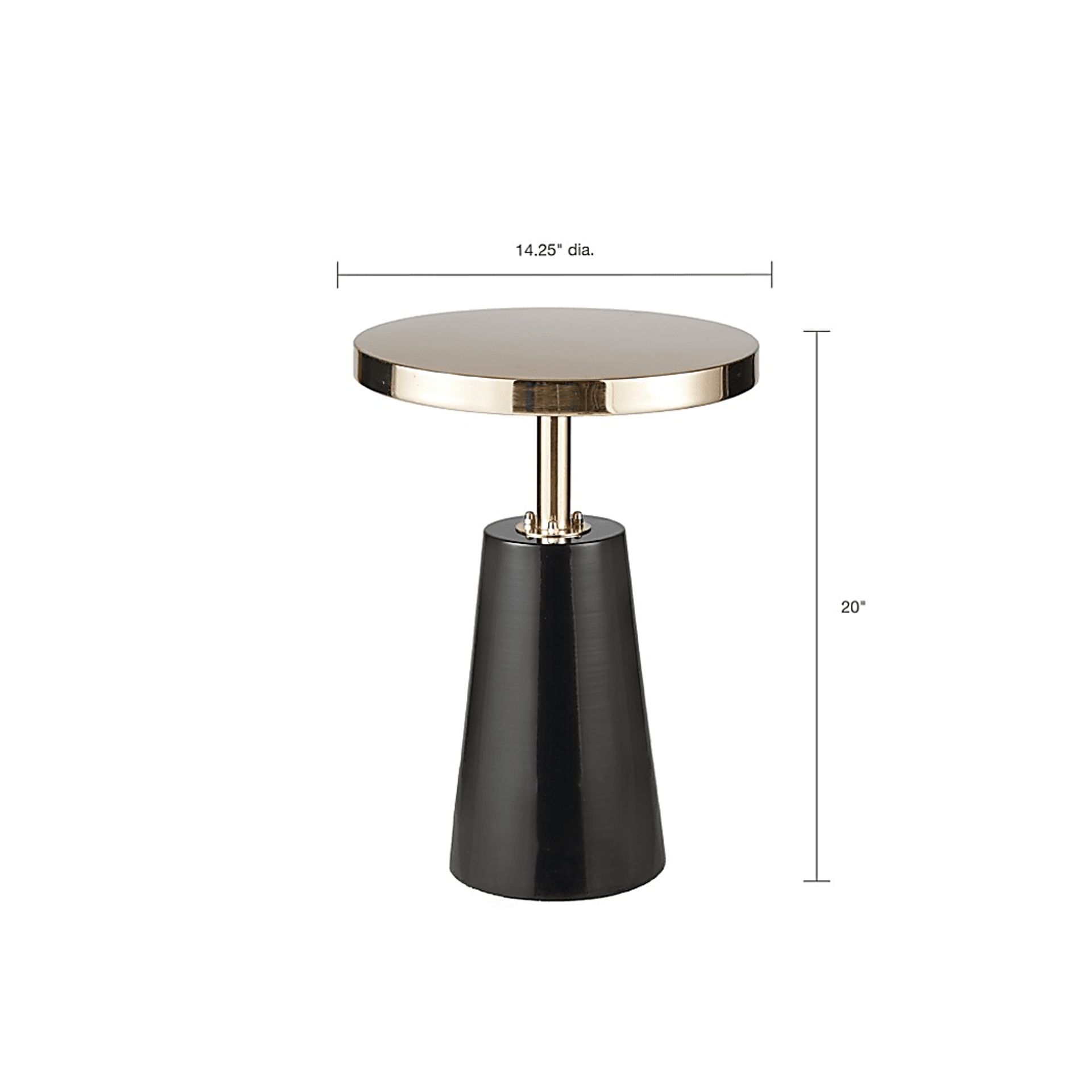 Waydella Yellow Accent Table - Image 4