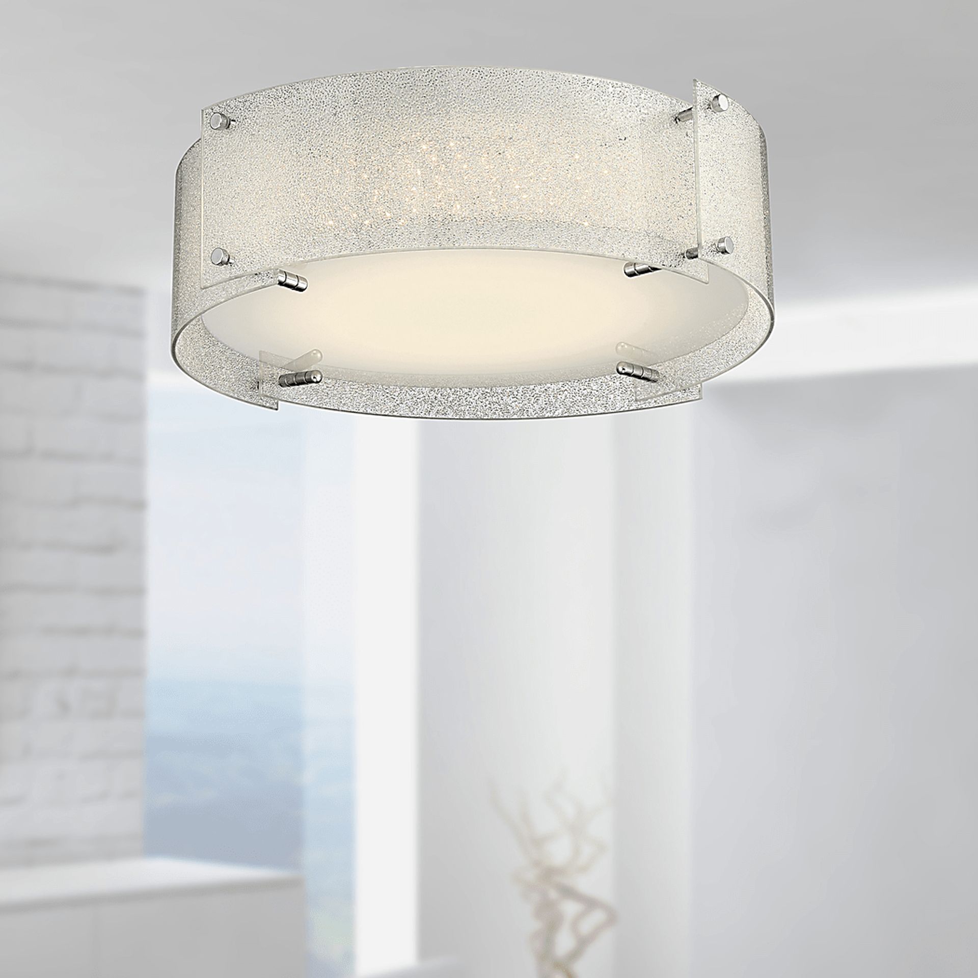 Wayfarer Bend Clear Pendant - Image 2