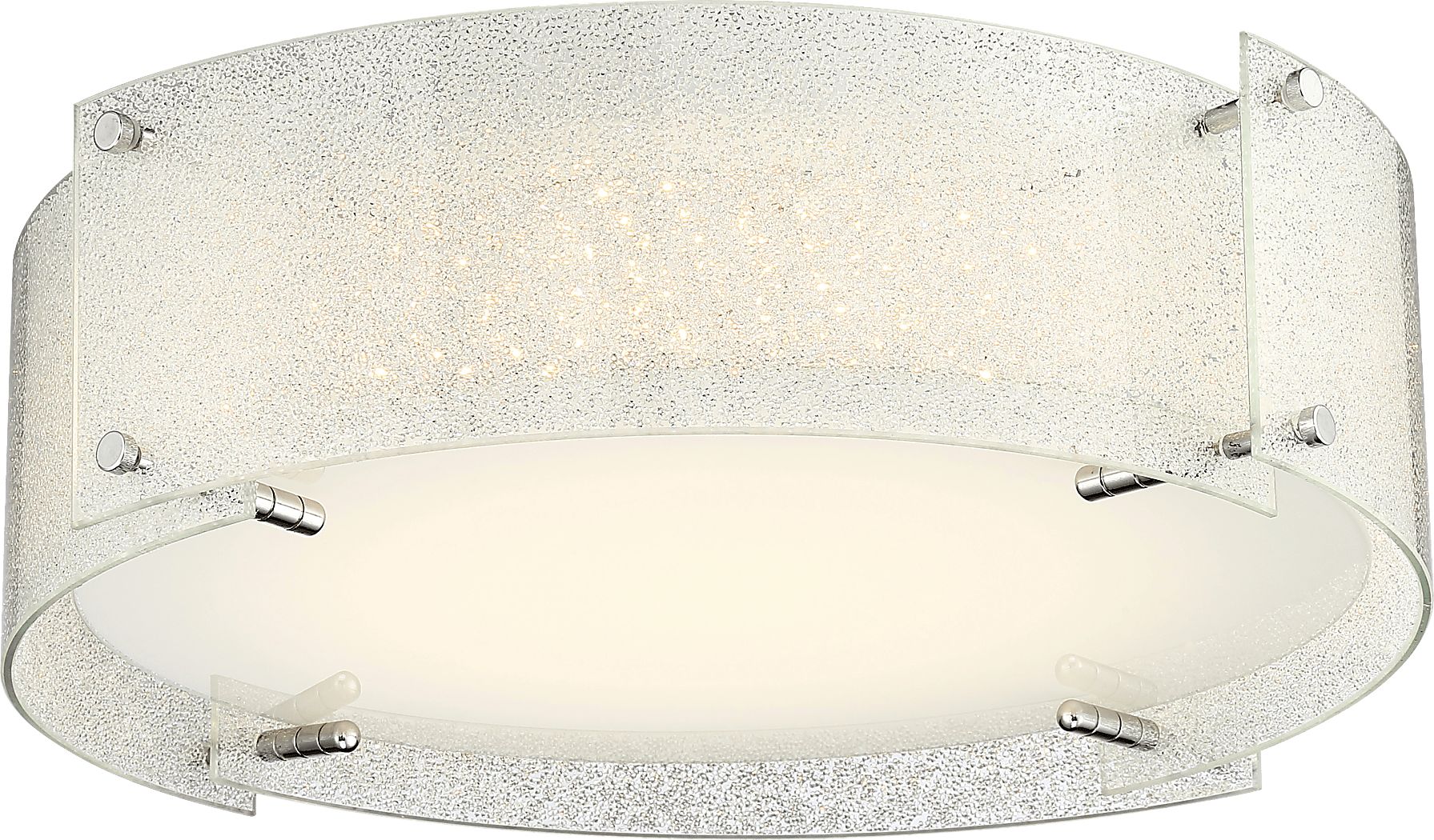 Wayfarer Bend Clear Pendant