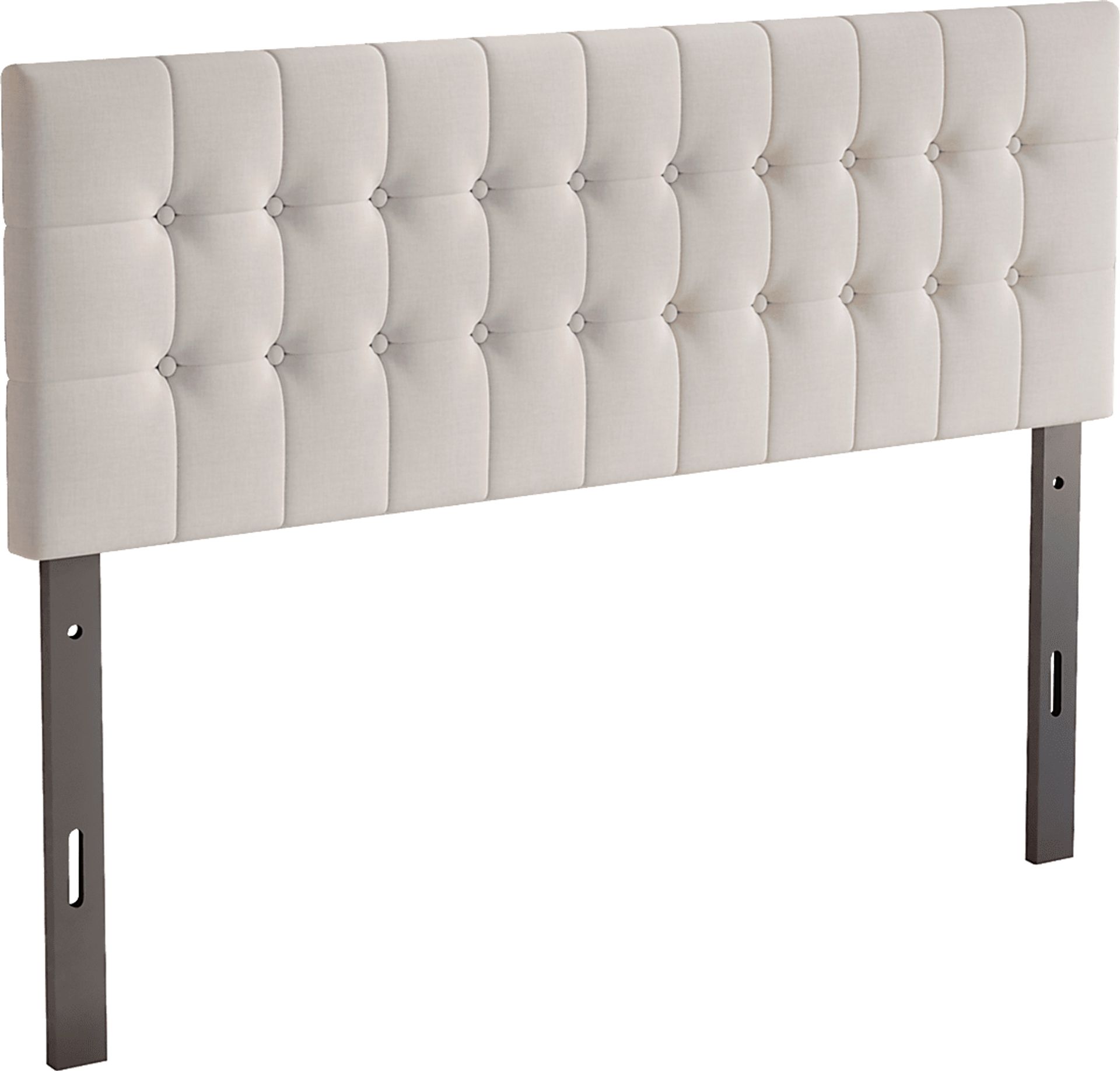 Waylon Light Gray Gray Full Headboard - Image 1