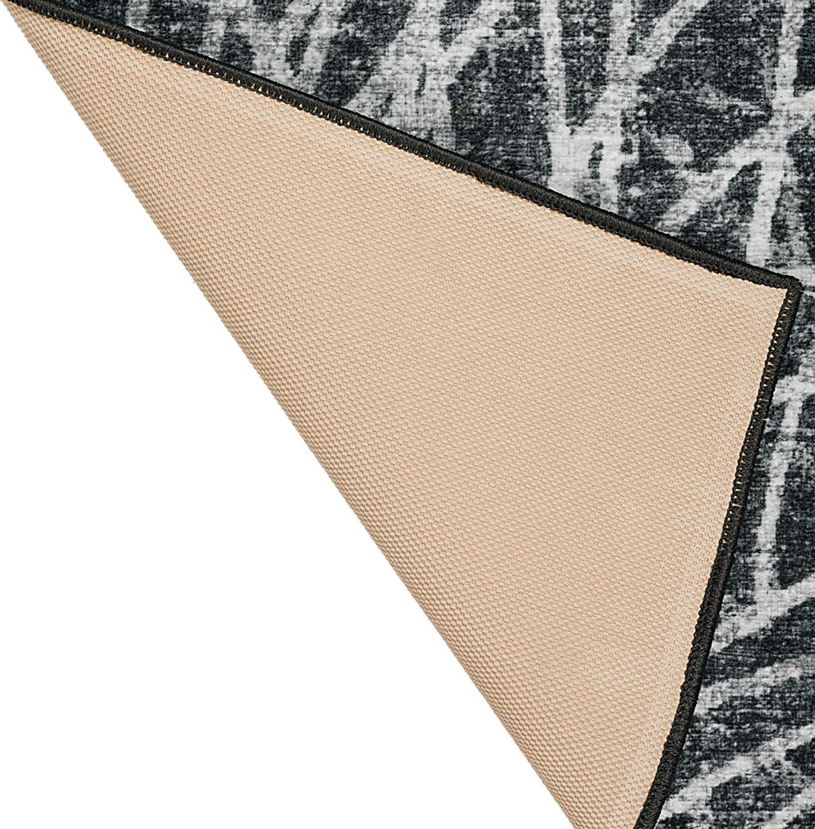 Waymire Black 3' x 5' Rug