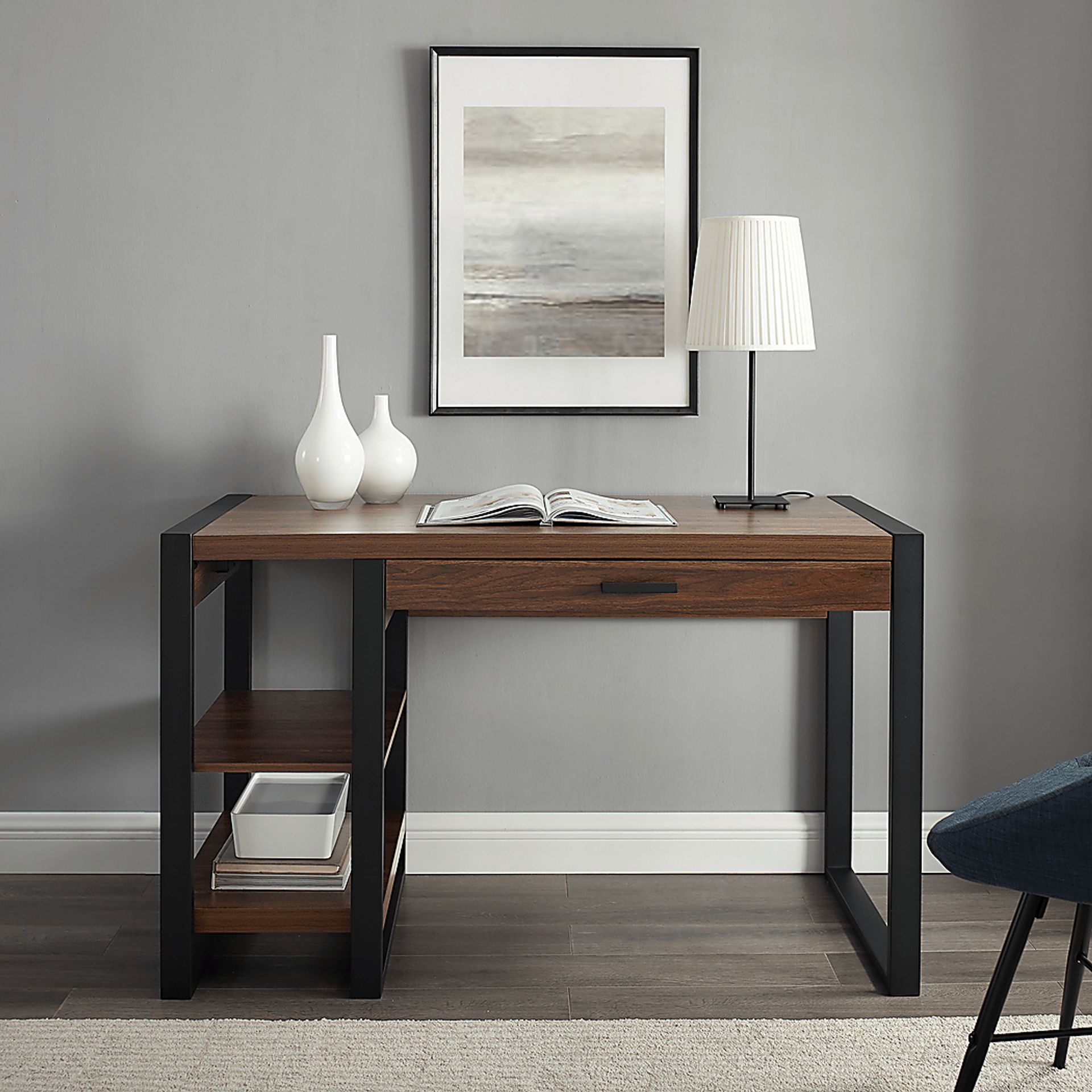 Waynecrest Walnut Desk - Image 4