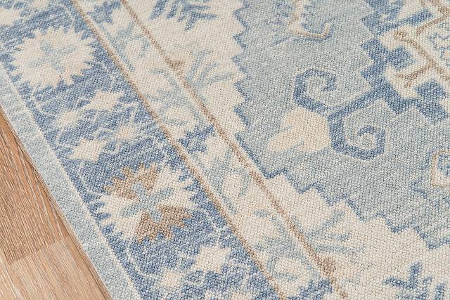 Wealon Blue 3'3 x 5' Rug - Thumbnail - Image 5