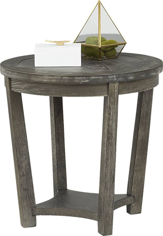 Weatherby Gray End Table - Thumbnail - Image 2