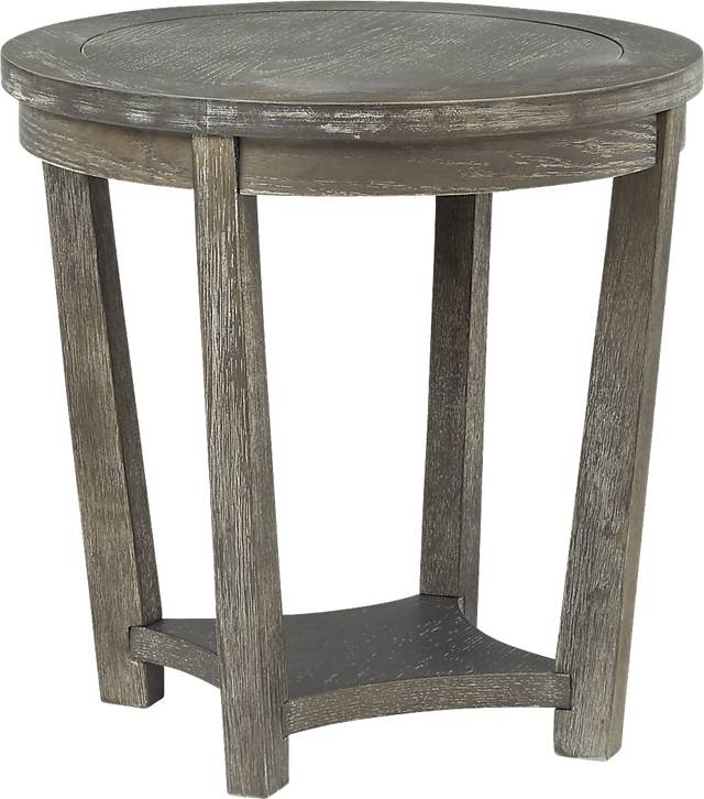 Weatherby Gray End Table - Thumbnail - Image 1